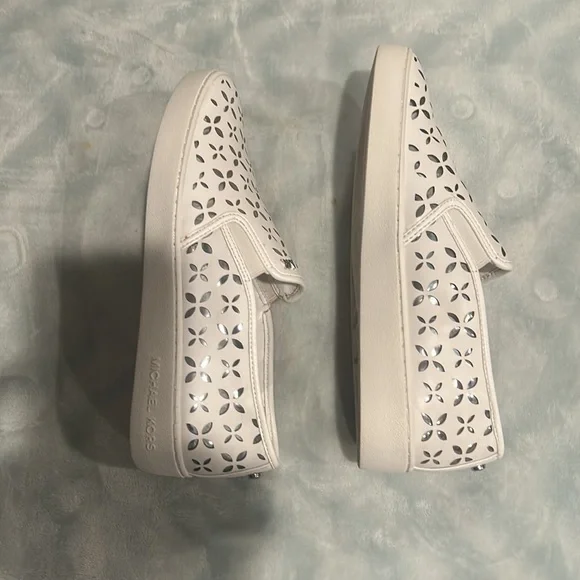 MK shoe and purse set pure white size 9 - Picture 6 of 11